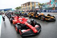 Lego drivers parade prior to the F1 Grand Prix of Miami. Source: Getty